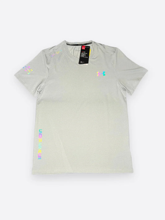Tee-shirt Gris Fluorescent